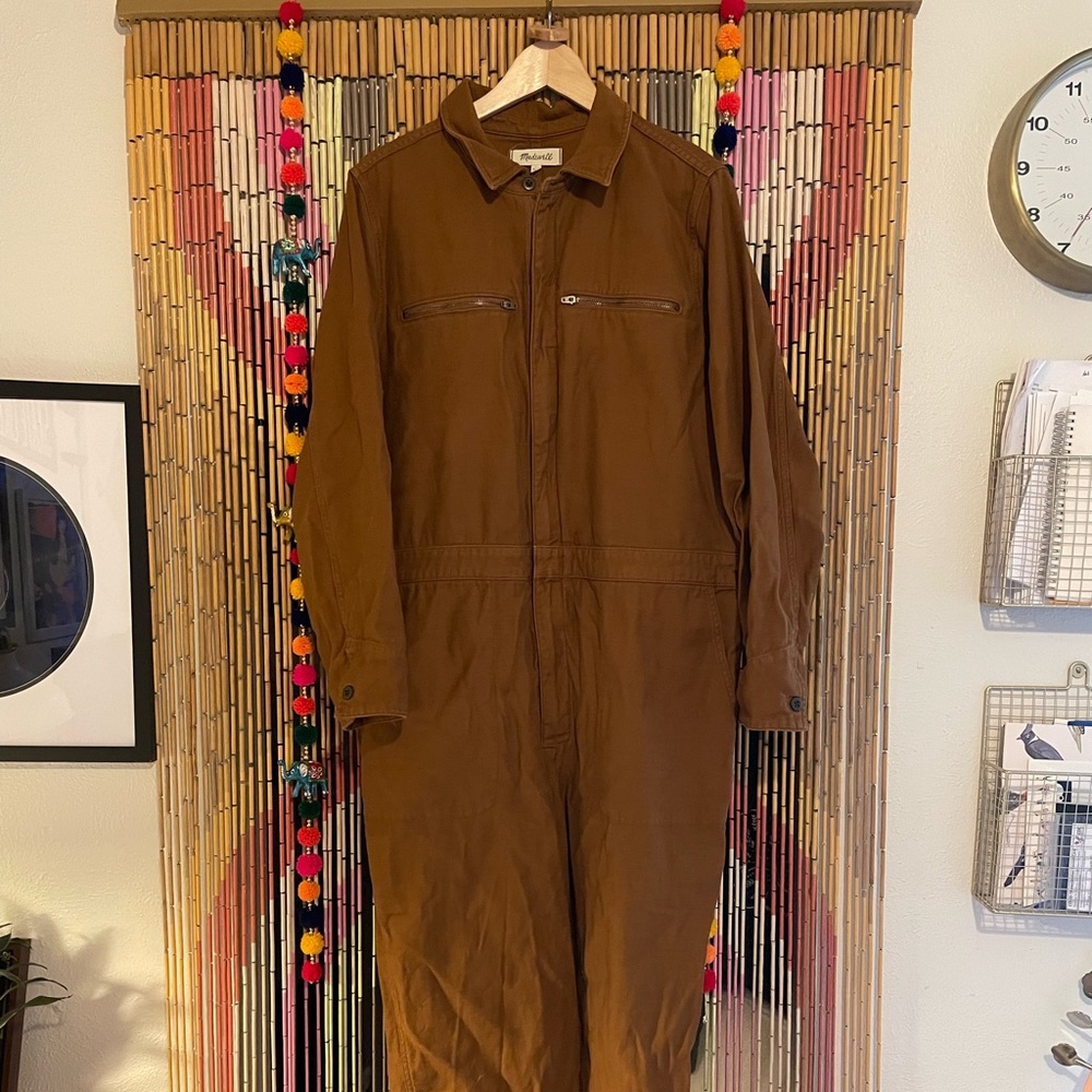 Madewell Straight Coverall Jumpsuit XXL
